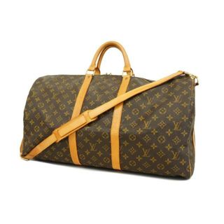 LOUIS VUITTON - 【4hc3572】ルイヴィトン ボストンバッグ/モノグラム/キーポルバンドリエール55/M41414/ブラウン【中古】メンズ/レディース/ユニセックス