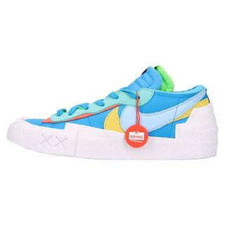 ナイキ(NIKE)のNIKE ナイキ ×KAWS SACAI BLAZER LOW Neptune Blue DM7901‐400 カウズ サカイ ブレザー ブルーネプチューン ローカットスニーカー ブルー US8.5/26.5cm(スニーカー)