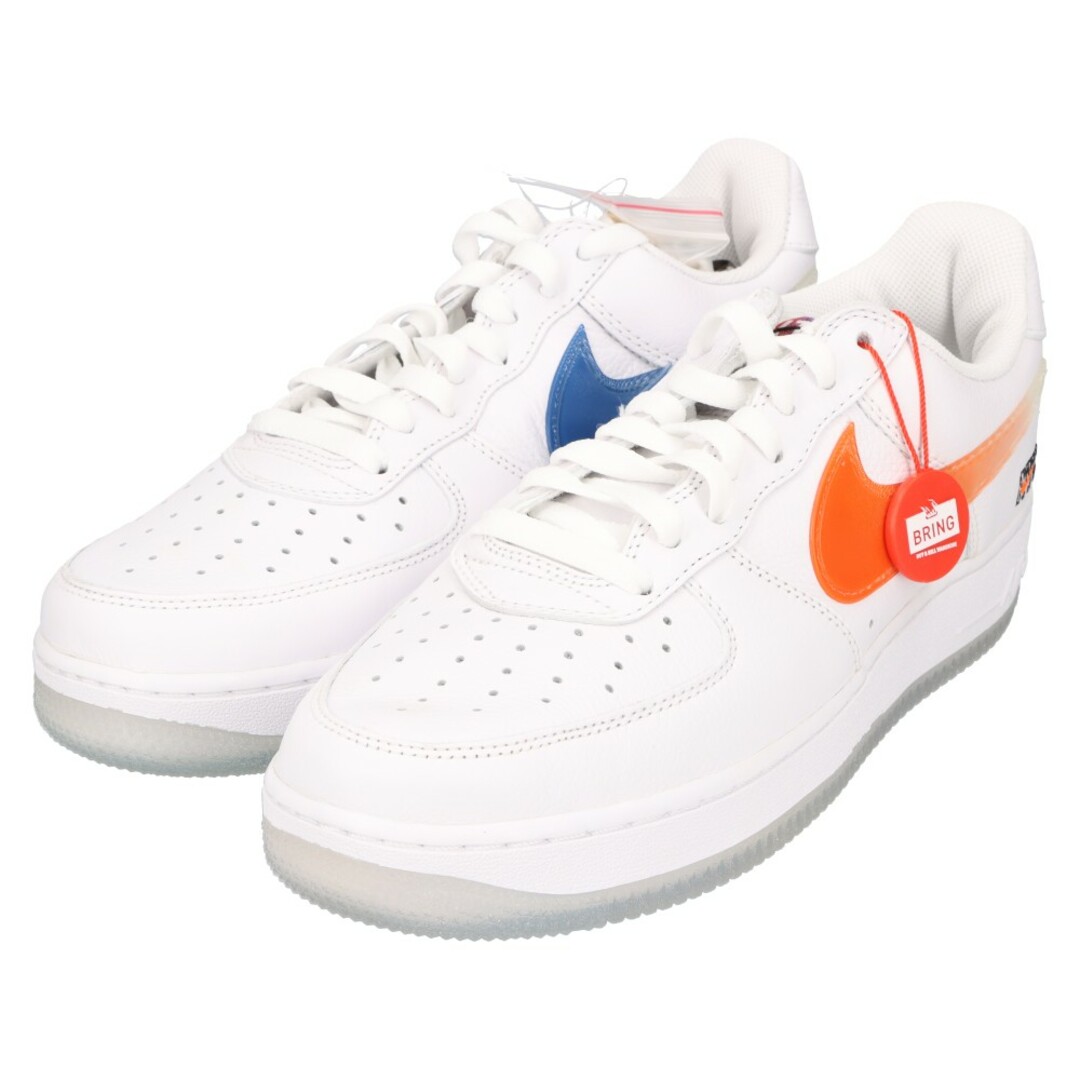 NIKE(ナイキ)のNIKE ナイキ ×KITH AIR FORCE 1 LOW CZ7928-100 キス エアフォース1 ローカットスニーカー ホワイト US8.5/26.5cm メンズの靴/シューズ(スニーカー)の商品写真