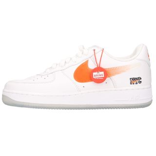 ナイキ(NIKE)のNIKE ナイキ ×KITH AIR FORCE 1 LOW CZ7928-100 キス エアフォース1 ローカットスニーカー ホワイト US8.5/26.5cm(スニーカー)