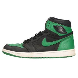 ナイキ(NIKE)のNIKE ナイキ AIR JORDAN 1 RETRO HIGH OG PINE GREEN エアジョーダン1 レトロ ハイ パイン グリーン ハイカットスニーカーシューズ  US9.5/27.5cm 555088-030(スニーカー)