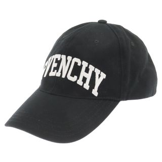 GIVENCHY ジバンシィ EMBROIDERY LOGO BASEBALL CAP BPZ022POPU エンブロイダリー ロゴ刺繍 ベースボールキャップ ブラック