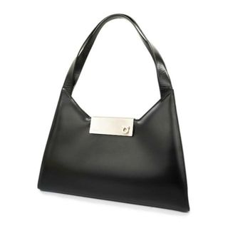 Ferragamo - 【4hc3663】サルヴァトーレフェラガモ ショルダーバッグ/ガンチーニ/レザー/ブラック/シルバー金具 【中古】 レディース