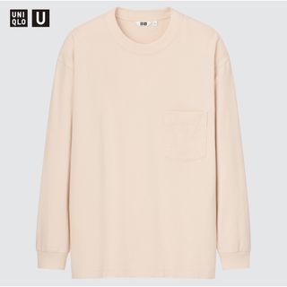 ユニクロ(UNIQLO)のUNIQLO  ユニクロ クルーネックT（長袖）(Tシャツ/カットソー(七分/長袖))