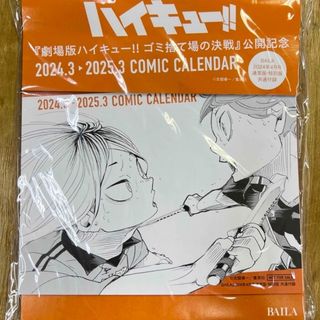 BAILA 2024年 4月号 付録 ハイキュー!! カレンダー ☆新品未使用