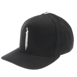 クロムハーツ(Chrome Hearts)のCHROME HEARTS クロムハーツ BASEBALL CAP DENIM RS3 ベースボール リチャードスターク デニム ベースボールキャップ 帽子 ブラック(キャップ)