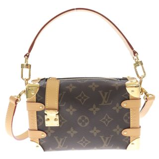 ルイヴィトン(LOUIS VUITTON)のLOUIS VUITTON ルイヴィトン サイド トランク PM モノグラム ショルダーバッグ ブラウン M46815 IDタグ(ショルダーバッグ)