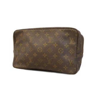 ルイヴィトン(LOUIS VUITTON)の【4hc3692】ルイヴィトン ポーチ/モノグラム/トゥルーストワレット28/M47522/ブラウン【中古】レディース(ポーチ)