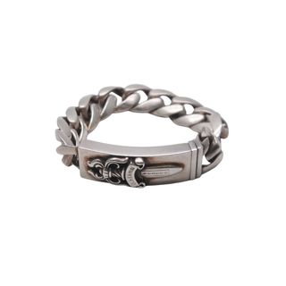 クロムハーツ(Chrome Hearts)の新型 CHROME HEARTS クロムハーツ IDブレスレット ダガー 11リンク 100g シルバー925 美品 中古 62594(ブレスレット/バングル)