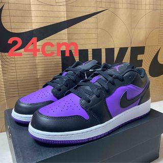 NIKE - 24cm AIR JORDAN 1 LOW (GS)