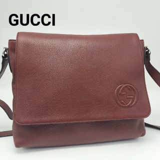 グッチ(Gucci)の極美品✨グッチ　ショルダーバッグ　レザー(ショルダーバッグ)