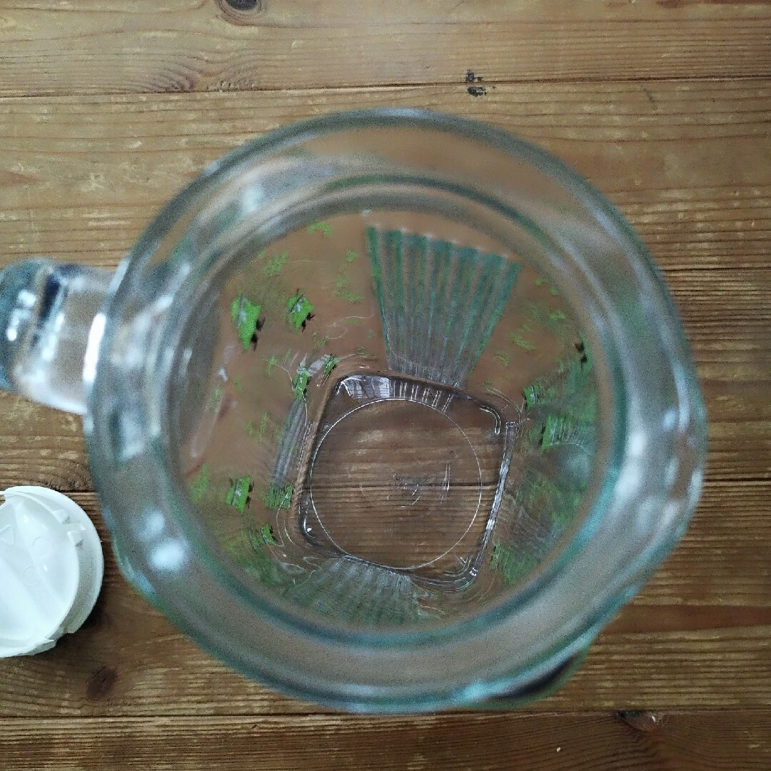 MOOMIN(ムーミン)のMOOMIN　スナフキン　ボトル　ガラス製 インテリア/住まい/日用品のキッチン/食器(タンブラー)の商品写真