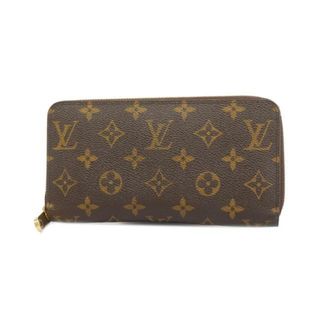 ルイヴィトン(LOUIS VUITTON)の【4hc3745】ルイヴィトン 長財布/モノグラム/ジッピーウォレット/M60017/ブラウン【中古】メンズ/レディース/ユニセックス(財布)