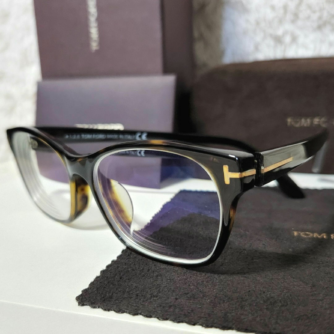 TOM FORD(トムフォード)の付属品完備 TOM FORD TF5405-F サングラス ウェリントン度付き メンズのファッション小物(サングラス/メガネ)の商品写真