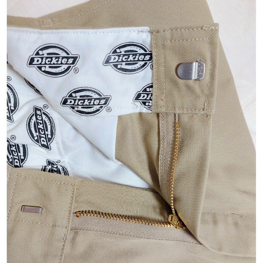 Dickies(ディッキーズ)の美品 Dickies ディッキーズ チノタックフレアロングスカート ベージュM レディースのスカート(ロングスカート)の商品写真