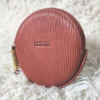 ロエベ(LOEWE)の美品 LOEWE ロエベ ベラスケス コインケース 小銭入れ 丸型 ツイスト(コインケース)