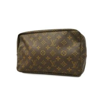 ルイヴィトン(LOUIS VUITTON)の【4hc3784】ルイヴィトン ポーチ/モノグラム/トゥルーストワレット28/M47522/ブラウン【中古】レディース(ポーチ)