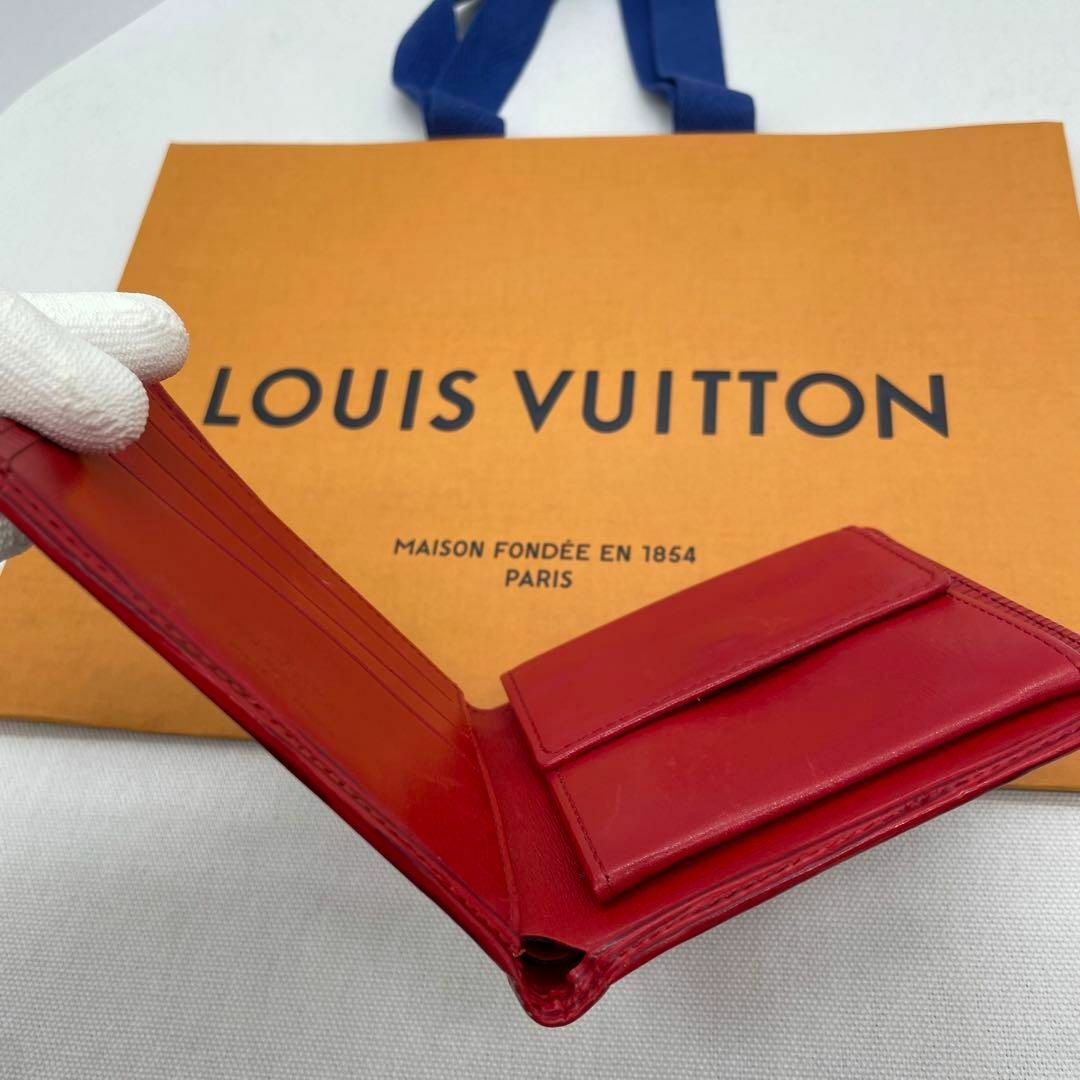 LOUIS VUITTON(ルイヴィトン)の90 ルイヴィトン  ポルトフォイユ マルコ　エピ  二つ折り財布  M6354 レディースのファッション小物(財布)の商品写真