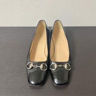 グッチ(Gucci)のGUCCI パンプス ローファー エナメル(ハイヒール/パンプス)