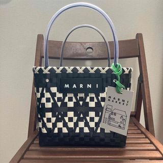 マルニ(Marni)のマルニマーケットカゴバッグトート(かごバッグ/ストローバッグ)