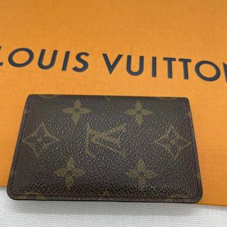 ルイヴィトン(LOUIS VUITTON)の92 ルイヴィトン　ポシェットカルトヴィジット定期入れ　カードケースM56362(名刺入れ/定期入れ)