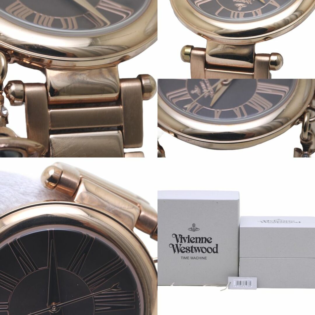 Vivienne Westwood(ヴィヴィアンウエストウッド)のVivienne Westwood ヴィヴィアンウエストウッド マザーホーブ VV006PBRRS【電池交換済】 ステンレススチール レディース/130133【中古】【腕時計】 レディースのファッション小物(腕時計)の商品写真