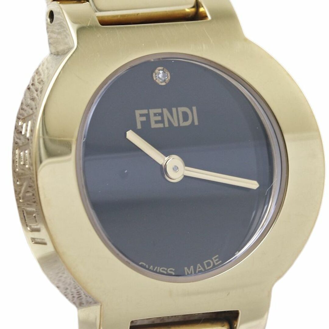 FENDI(フェンディ)のFENDI フェンディ ステラ LIMITED 3060L 限定モデル GP(ゴールドメッキ） レディース/130135【中古】【腕時計】 レディースのファッション小物(腕時計)の商品写真