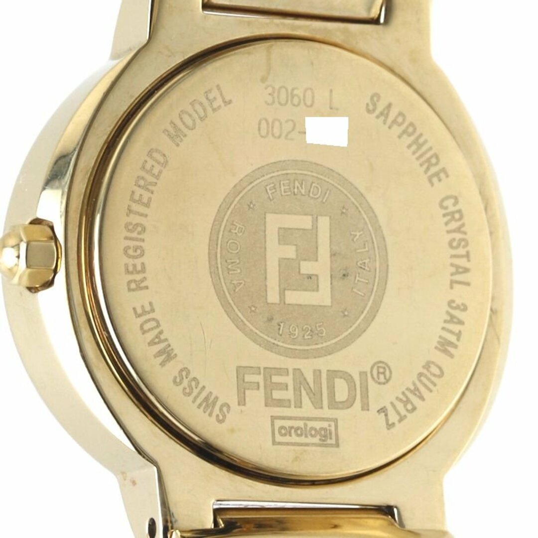 FENDI(フェンディ)のFENDI フェンディ ステラ LIMITED 3060L 限定モデル GP(ゴールドメッキ） レディース/130135【中古】【腕時計】 レディースのファッション小物(腕時計)の商品写真