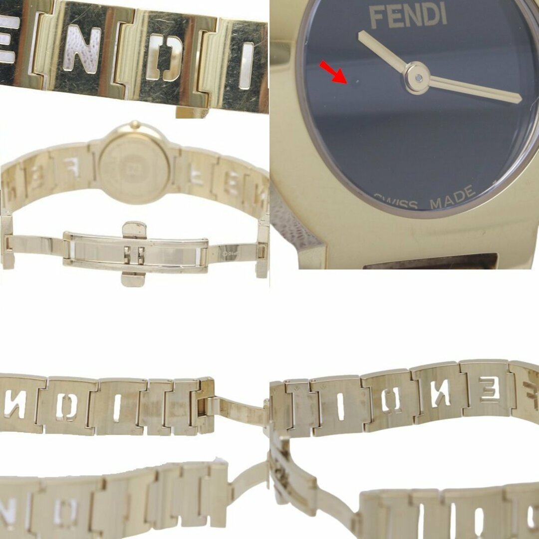 FENDI(フェンディ)のFENDI フェンディ ステラ LIMITED 3060L 限定モデル GP(ゴールドメッキ） レディース/130135【中古】【腕時計】 レディースのファッション小物(腕時計)の商品写真