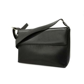 フェラガモ(Ferragamo)の★SALE 【4hc3819】サルヴァトーレフェラガモ ショルダーバッグ/ヴァラ/レザー/ブラック/シルバー金具 【中古】 レディース(ショルダーバッグ)