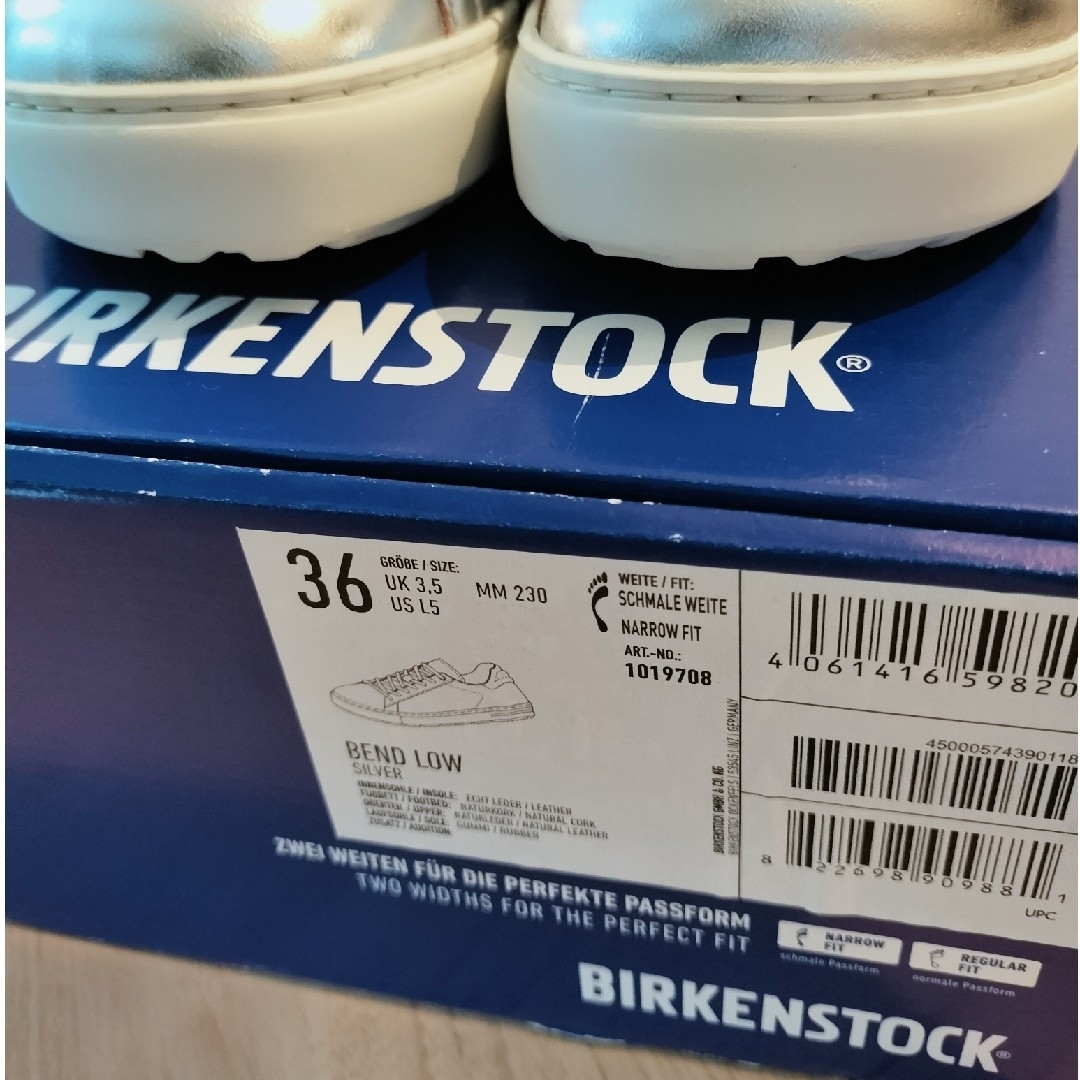 BIRKENSTOCK(ビルケンシュトック)のBIRKENSTOCK　BEND LOW　シルバー レディースの靴/シューズ(スニーカー)の商品写真