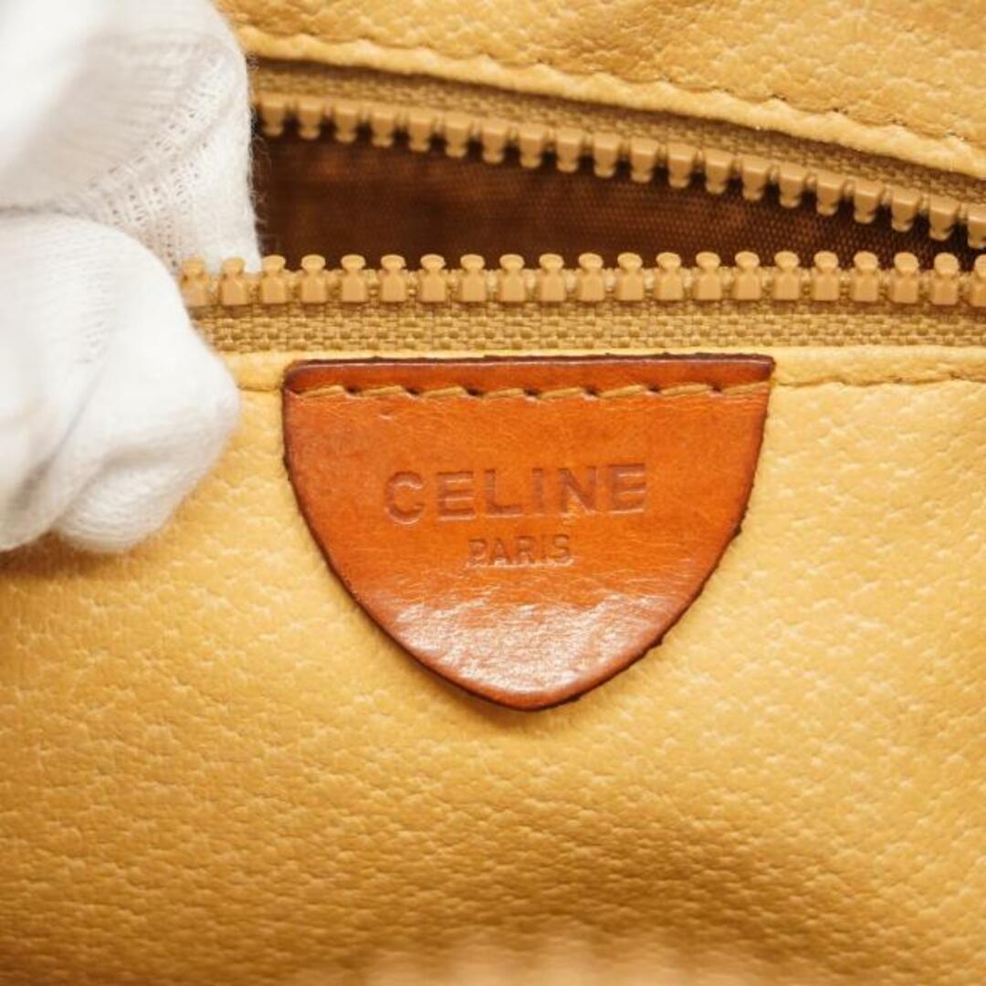 celine(セリーヌ)の【4hc3846】セリーヌ クラッチバッグ/マカダム/PVC/ベージュ/ゴールド金具 【中古】 レディース レディースのバッグ(トートバッグ)の商品写真