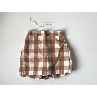 SOOR PLOOM - Soor Ploom＊ソーアプルーム＊Olive Skort＊Gingham