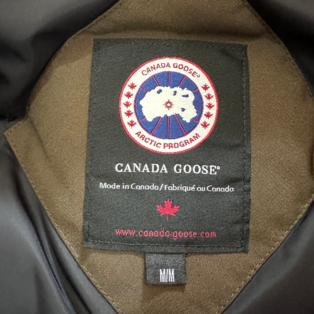 CANADA GOOSE(カナダグース)のCANADA GOOSE カナダグース JASPER PARKA ジャスパー パーカダウンコート コヨーテ カーキ 3438JM R サイズM メンズのジャケット/アウター(ダウンジャケット)の商品写真