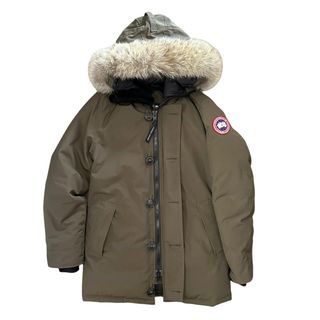 CANADA GOOSE - CANADA GOOSE カナダグース JASPER PARKA ジャスパー パーカダウンコート コヨーテ カーキ 3438JM R サイズM