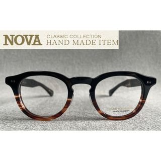 新品未使用「NOVA HAND MADE ITEM」ウェリントン H4028-2(サングラス/メガネ)