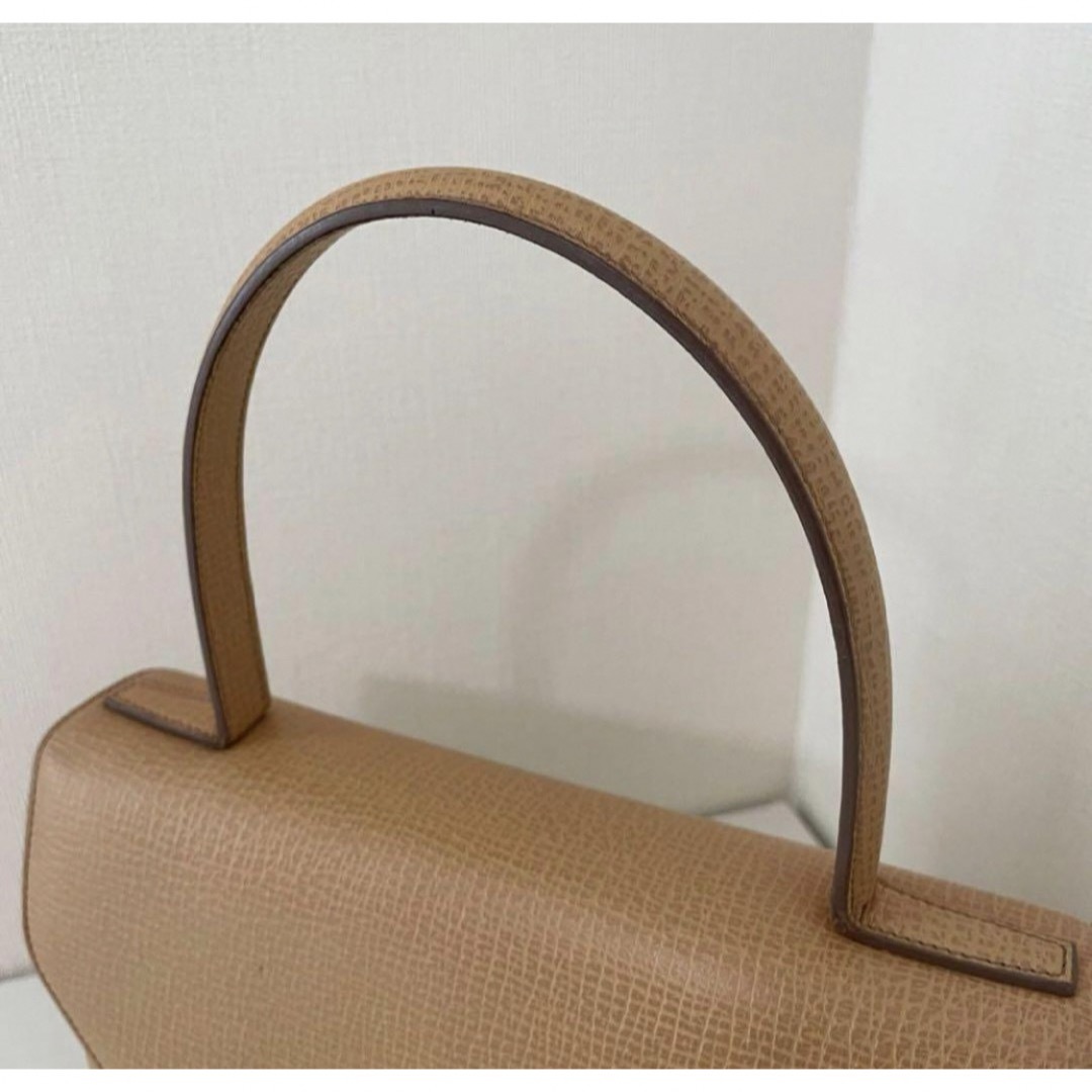 レア 美品】ロエベ ヘリテージ ハンドバッグ サークルロゴ レア 美品】ロエベ ヘリテージ ハンドバッグ サークルロゴ