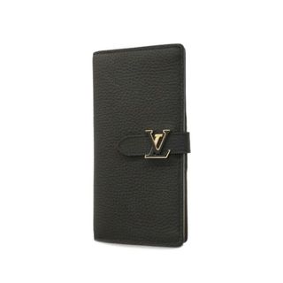 ルイヴィトン(LOUIS VUITTON)の【4hc3510】ルイヴィトン 長財布/トリヨン/LVヴェルティカルウォレット/M81330/ノワール【中古】レディース(財布)