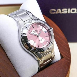 カシオ(CASIO)の◆美品 稼働  CASIO 腕時計 10気圧防水 レディース 新品電池 b(腕時計)