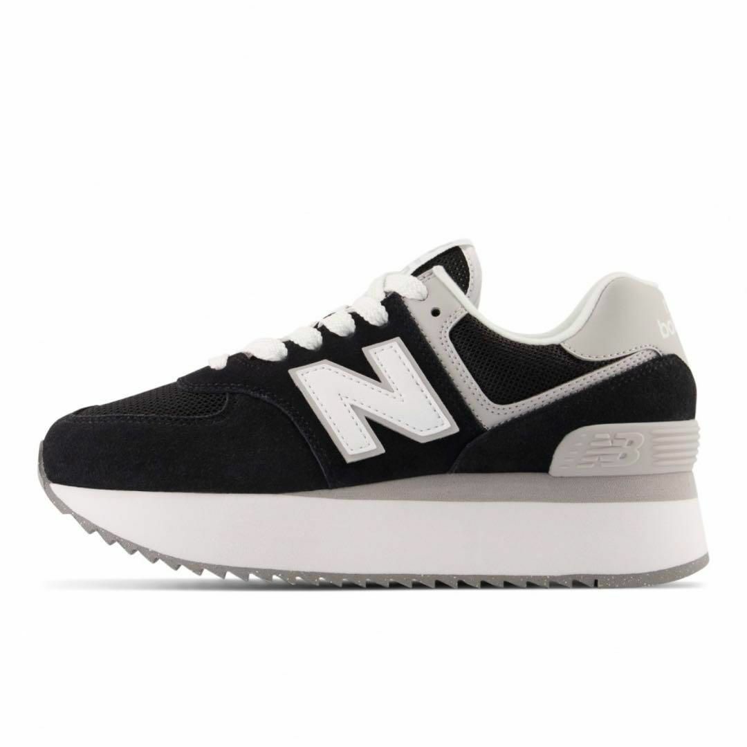 New Balance(ニューバランス)の【新品】 ニューバランス new balance WL574ZSAB 黒 24 レディースの靴/シューズ(スニーカー)の商品写真