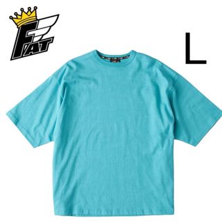 エフエーティー(FAT)のFAT BIGHOZ  SKINNY TURQUOISE Tシャツ ターコイズ(Tシャツ/カットソー(半袖/袖なし))