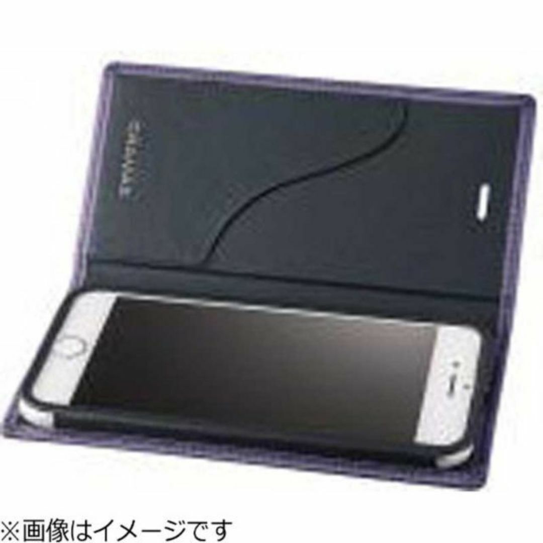 GRAMAS(グラマス)の本革 GRAMAS iPhone SE3/SE2/8/7 紫 スマホ/家電/カメラのスマホアクセサリー(iPhoneケース)の商品写真