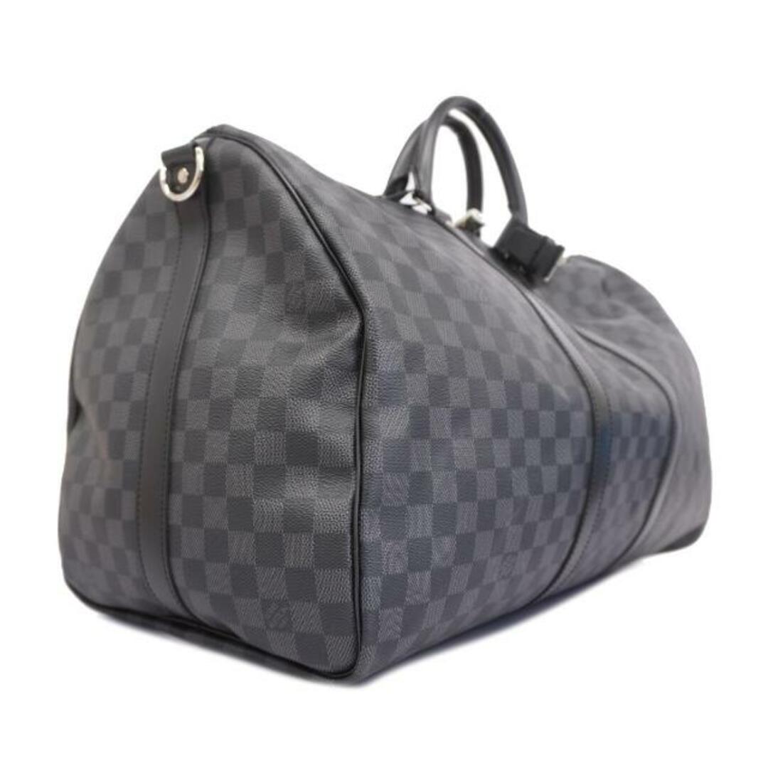 LOUIS VUITTON(ルイヴィトン)の★SALE 【4hc3714】ルイヴィトン ボストンバッグ/ダミエ・グラフィット/キーポルバンドリエール55/N41413/ブラック【中古】メンズ/レディース/ユニセックス レディースのバッグ(ボストンバッグ)の商品写真