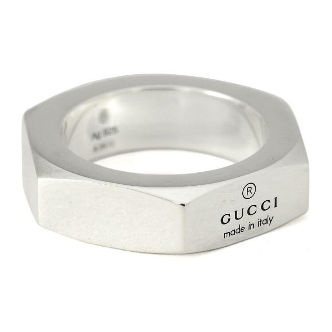Gucci(グッチ)の新品 グッチ GUCCI リング トレードマーク シルバー #9(日本サイズ 8.8) レディースのアクセサリー(リング(指輪))の商品写真