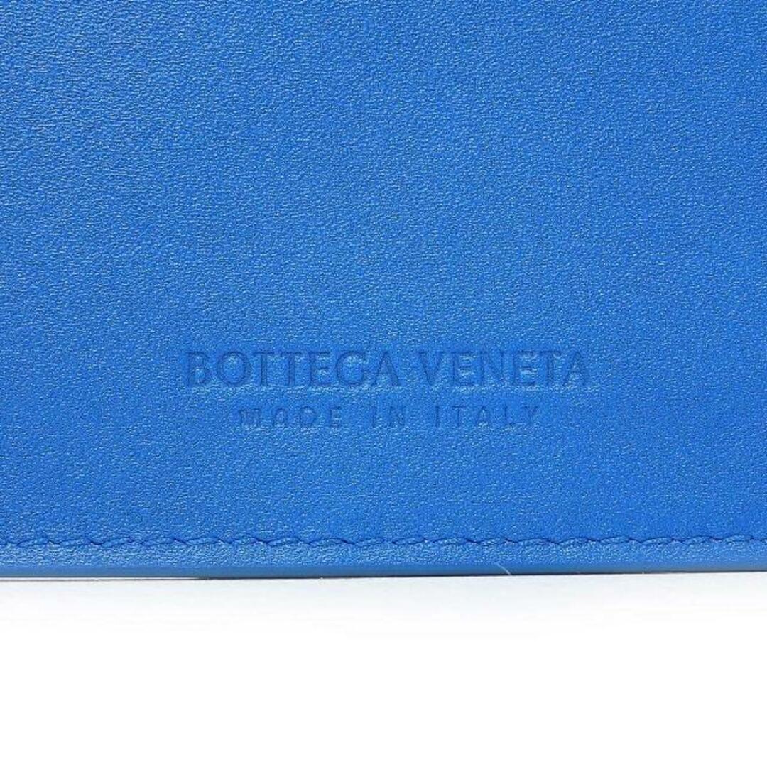 約40gCOBALTO本体新品 ボッテガヴェネタ BOTTEGA VENETA カードケース ロング ファスナーカードケース コバルト