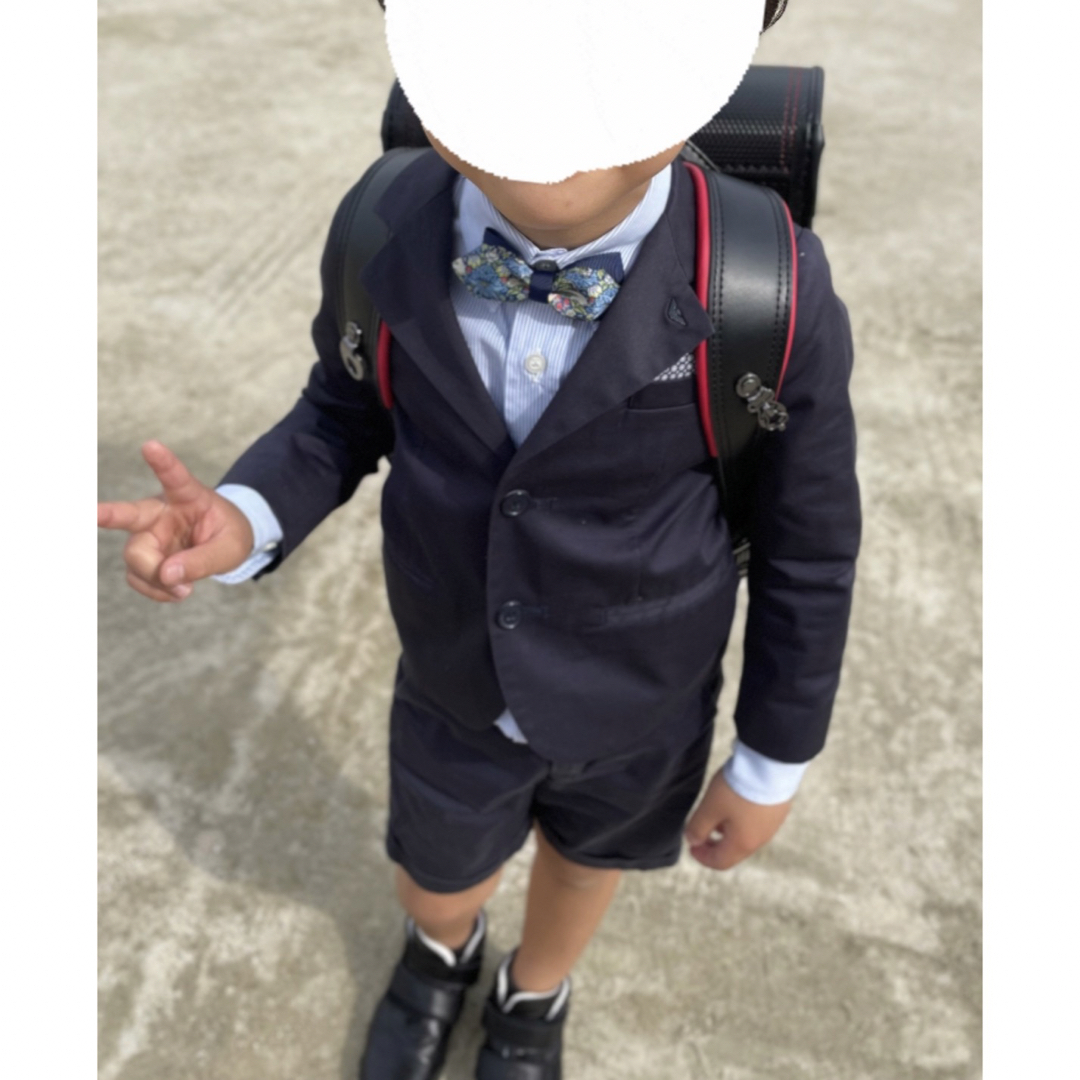 ARMANI JUNIOR(アルマーニ ジュニア)のARMANI キッズスーツ上下＋シャツ キッズ/ベビー/マタニティのキッズ服男の子用(90cm~)(ドレス/フォーマル)の商品写真