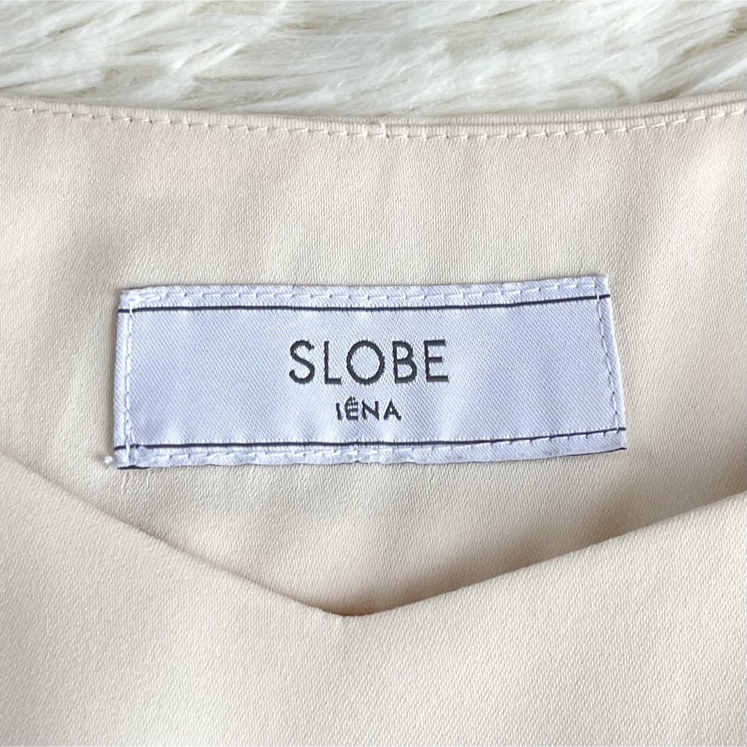 SLOBE IENA(スローブイエナ)の【未使用】SLOBE IENA スローブイエナ ノースリーブ　ブラウス　シフォン レディースのトップス(シャツ/ブラウス(半袖/袖なし))の商品写真