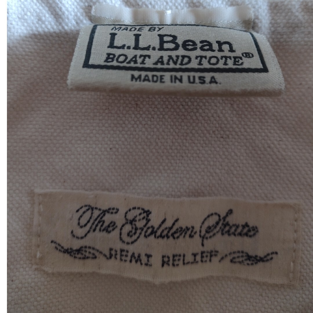 L'Appartement DEUXIEME CLASSE(アパルトモンドゥーズィエムクラス)のL.L.Bean×REMI RELIEF canvas tote Bag S レディースのバッグ(トートバッグ)の商品写真