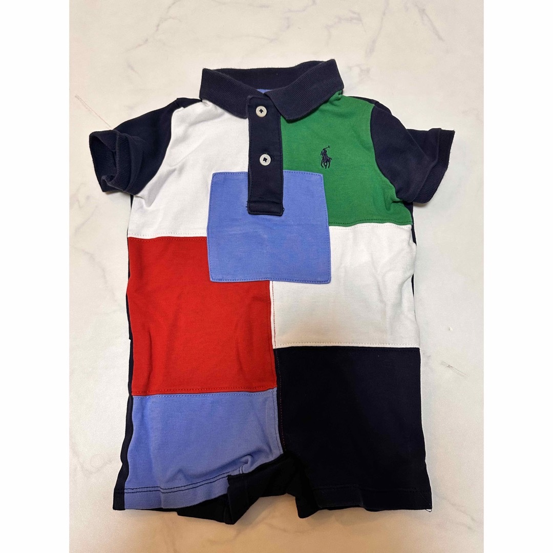 POLO RALPH LAUREN(ポロラルフローレン)のラルフローレン　ロンパース　80 キッズ/ベビー/マタニティのベビー服(~85cm)(ロンパース)の商品写真