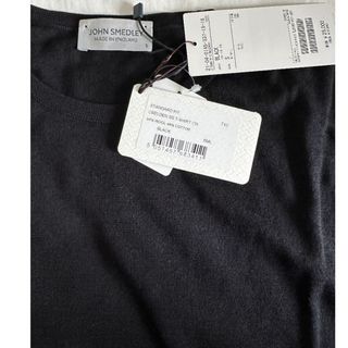 ジョンスメドレー(JOHN SMEDLEY)のJOHN SMEDLEY / BELDEN 30ゲージ クルーネックニット　S(Tシャツ/カットソー(半袖/袖なし))